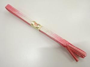 未使用品　正絹　手組帯締め